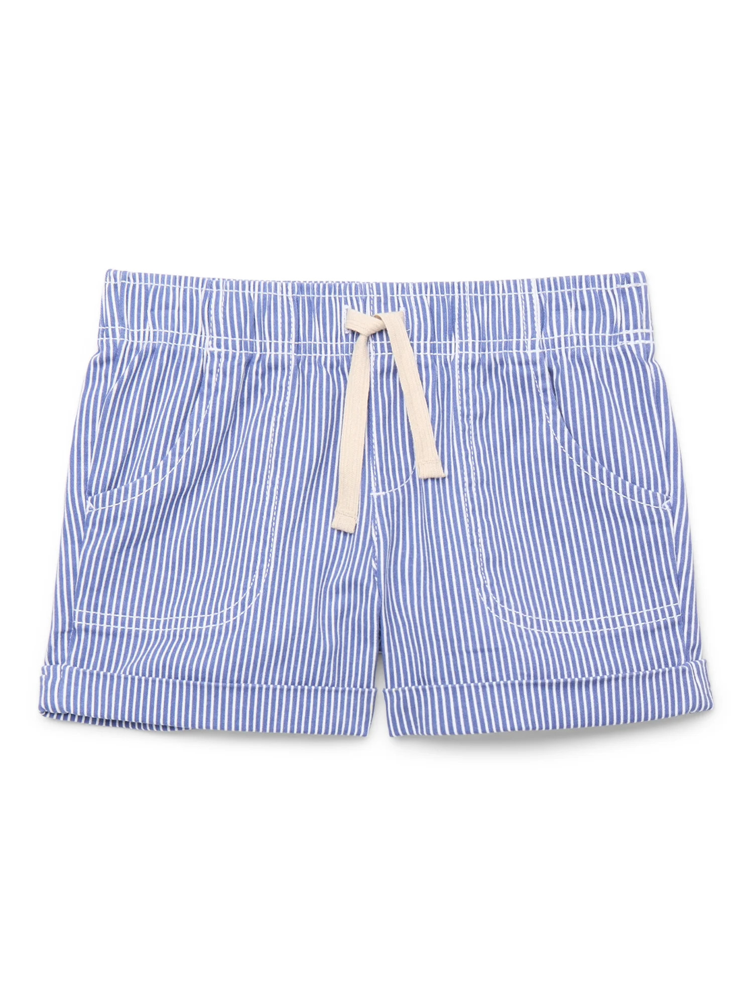 Wonder Nation Girls Pull-On Shorts, Sizes 4-18 & Plus | Walmart (US)