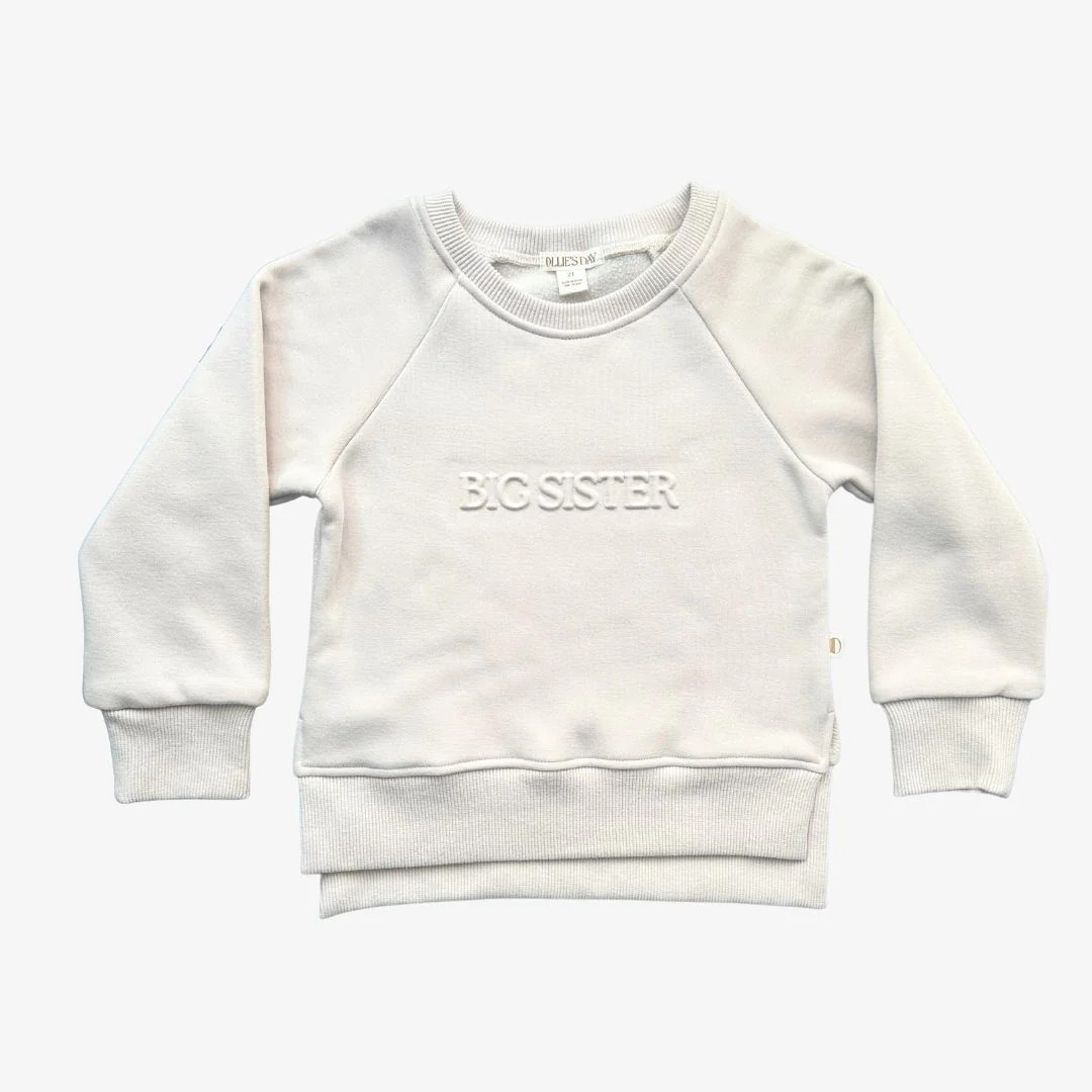 Big Sister Sweatshirt | Ollie's Day