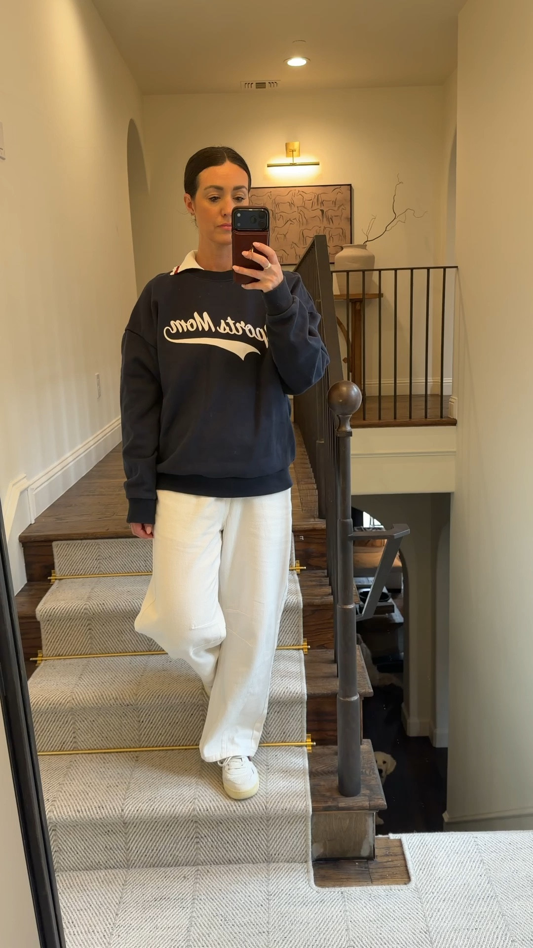 Sports mom outfit ❤️💙 

#LTKOver40 #LTKmomlife #LTKootd