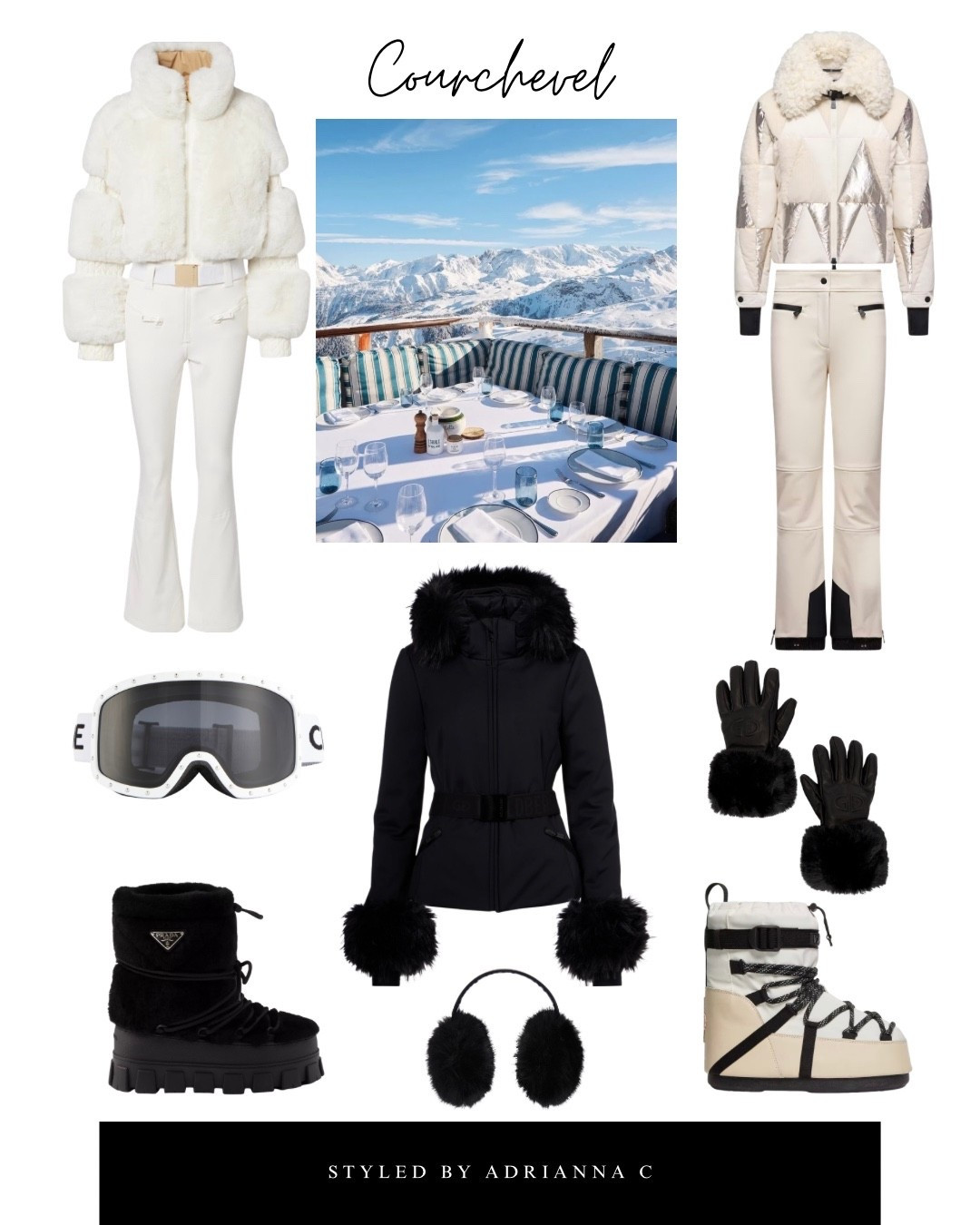 Courchevel ski outfits 

#LTKTravel