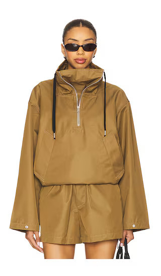 AGOLDE Lydia Jacket in Brown. - size L | Revolve Clothing (Global)