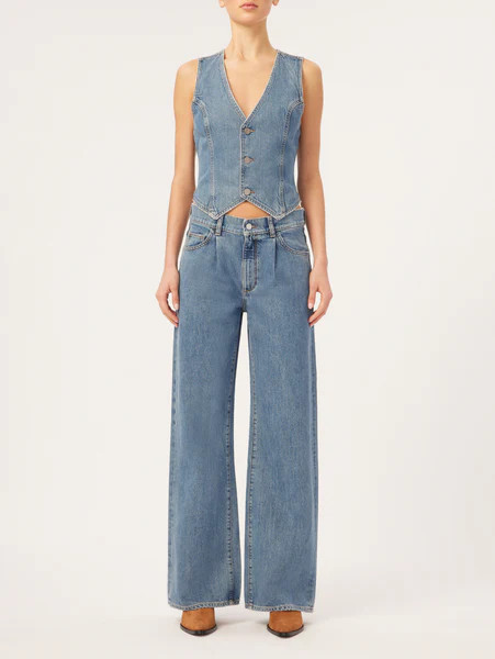 Isabel Wide Leg Mid Rise Vintage | Lt. Oasis | DL 1961 Women