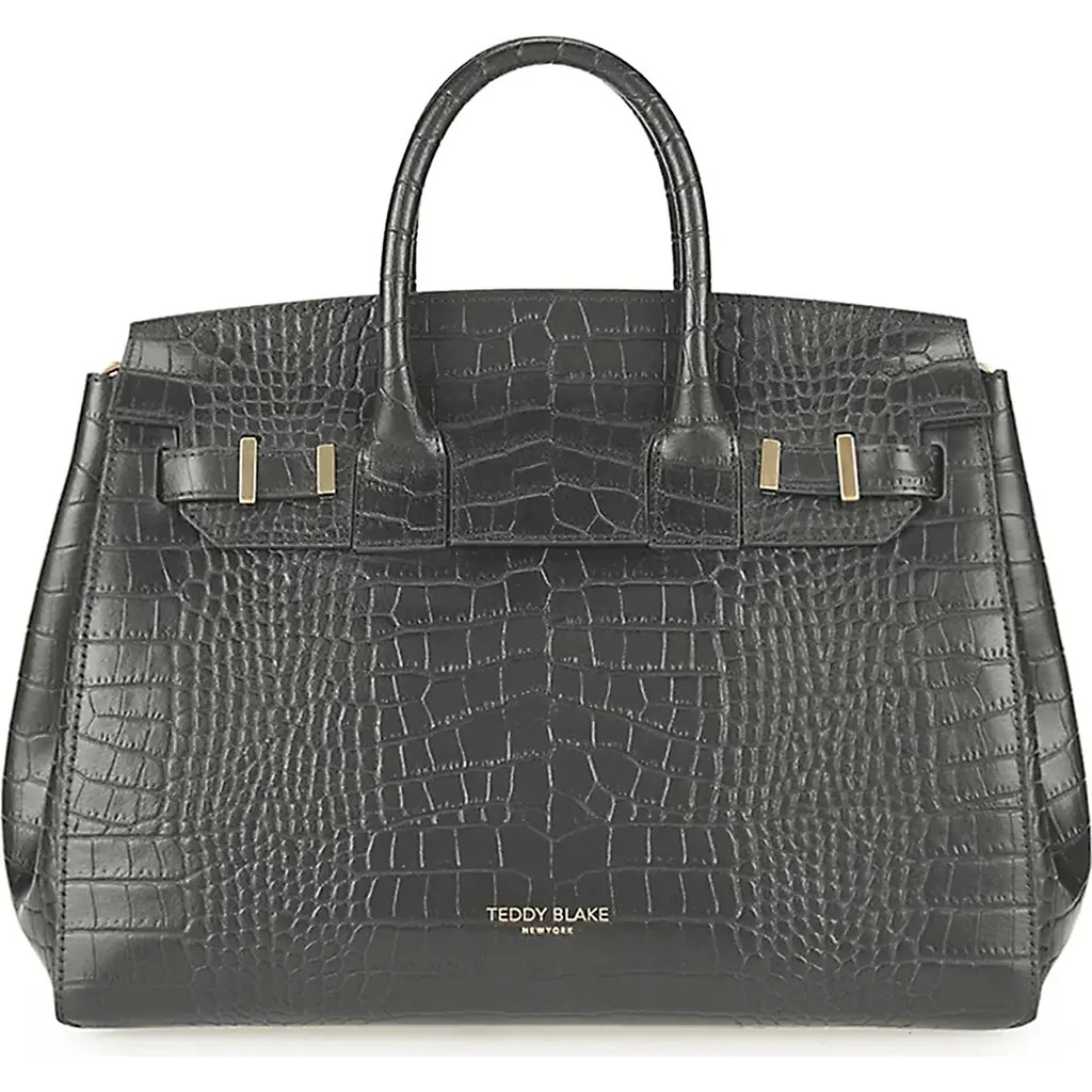 Teddy Blake Gigi Croco 13"" in Dark Grey at Nordstrom | Nordstrom