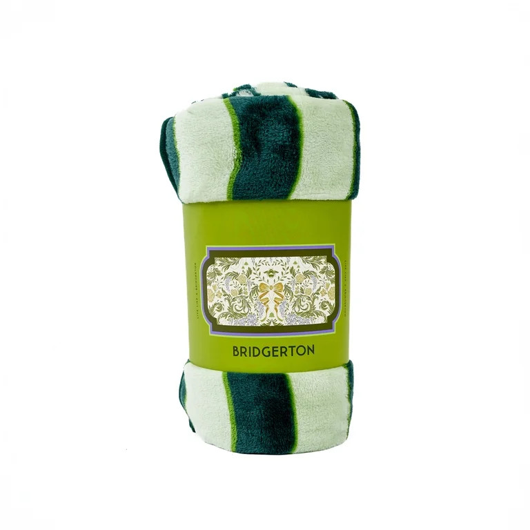 Bridgerton Throw Blanket 50" X 60", Green, Dearest Gentle Reader | Walmart (US)