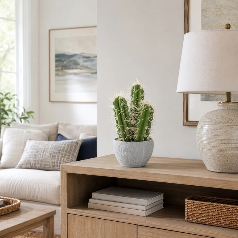10.5'' Faux Succulent in Pot | Wayfair North America