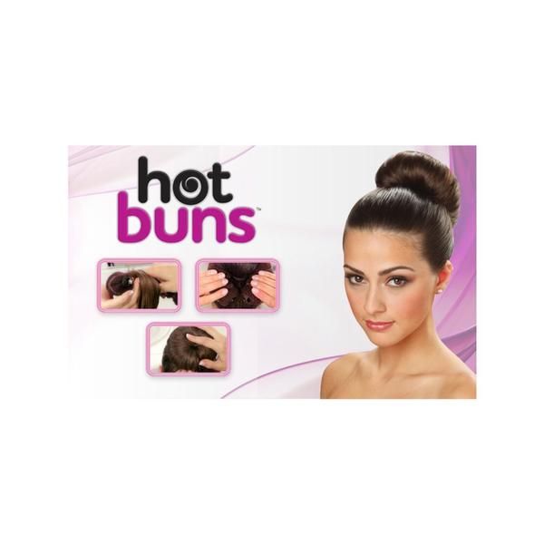 Hot Buns Dark Brown Donut Hair Bun Maker | Bed Bath & Beyond