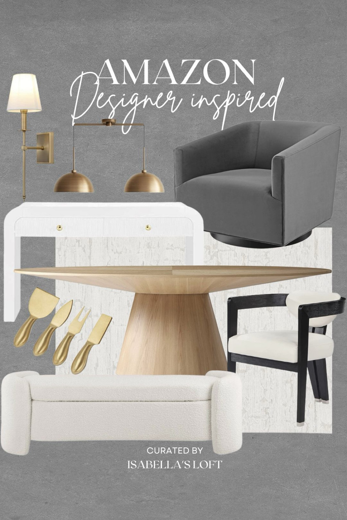 Amazon Designer Inspired

Amazon finds, Amazon home, Media Console, Living Home Furniture, Bedroom Furniture, stand, cane bed, cane furniture, floor mirror, arched mirror, cabinet, home decor, modern decor, mid century modern, kitchen pendant lighting, unique lighting, Console Table, Restoration Hardware Inspired, ceiling lighting, black light, brass decor, black furniture, modern glam, entryway, living room, kitchen, bar stools, throw pillows, wall decor, accent chair, dining room, home decor, rug, coffee table


#LTKU #LTKhome #LTKbump