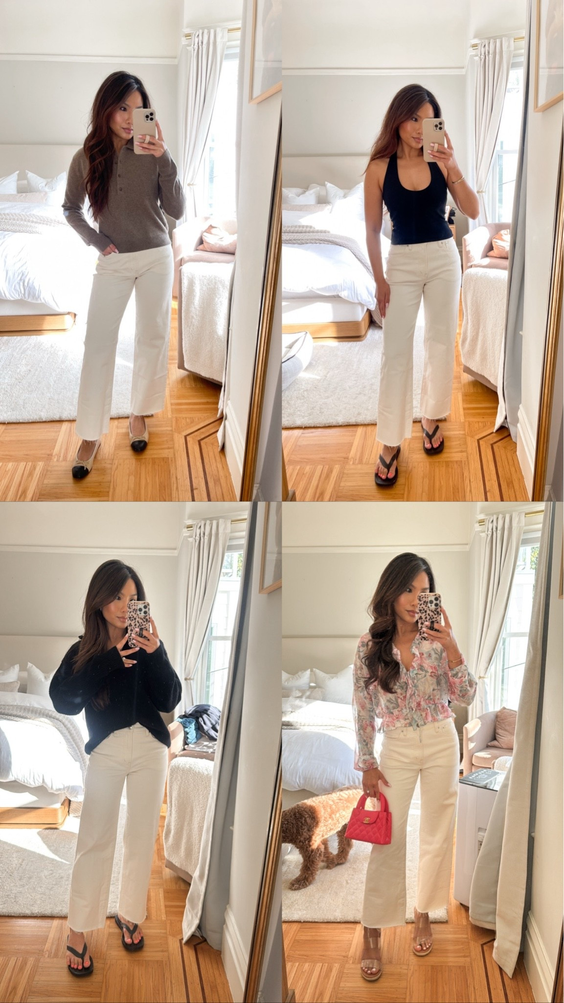 My favorite off white jeans on sale!! Code ends tomorrow - grab them now and you’ll wear them all summer long! 

Sizing: tts, 25 standard in crop style

#LTKSaleAlert #LTKxMadewell #LTKPetite