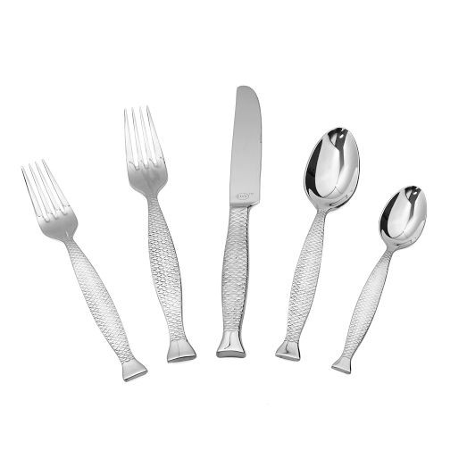 Siren Stainless Steel Flatware (Set of 5) | West Elm (US)
