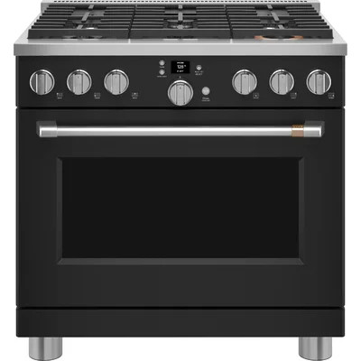 36" 6.2 cu. ft. Smart Slide-In Gas with Convection Oven | Perigold