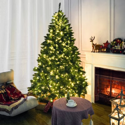 Moda Furnishings Pre-lit Lighted Artificial Christmas Tree - 6 FT. | Target