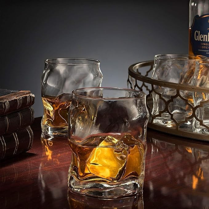 Bormioli Rocco Sorgente 14.25 Double Old Fashioned Glass, Set of 6 | Amazon (US)