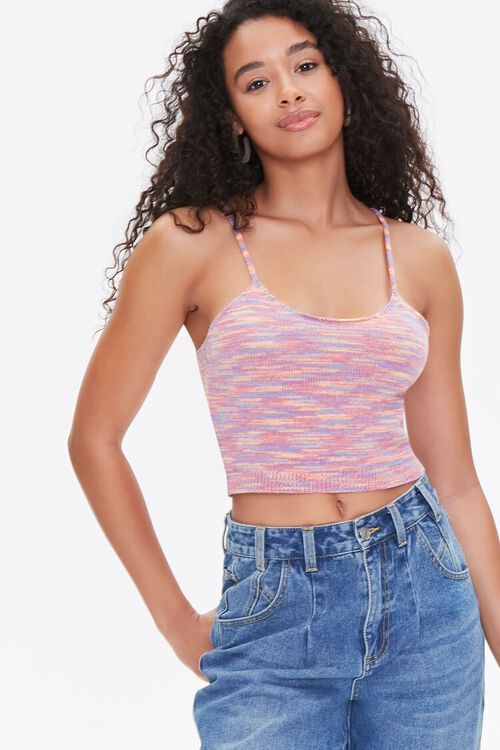 Sweater-Knit Cropped Cami | Forever 21 (US)