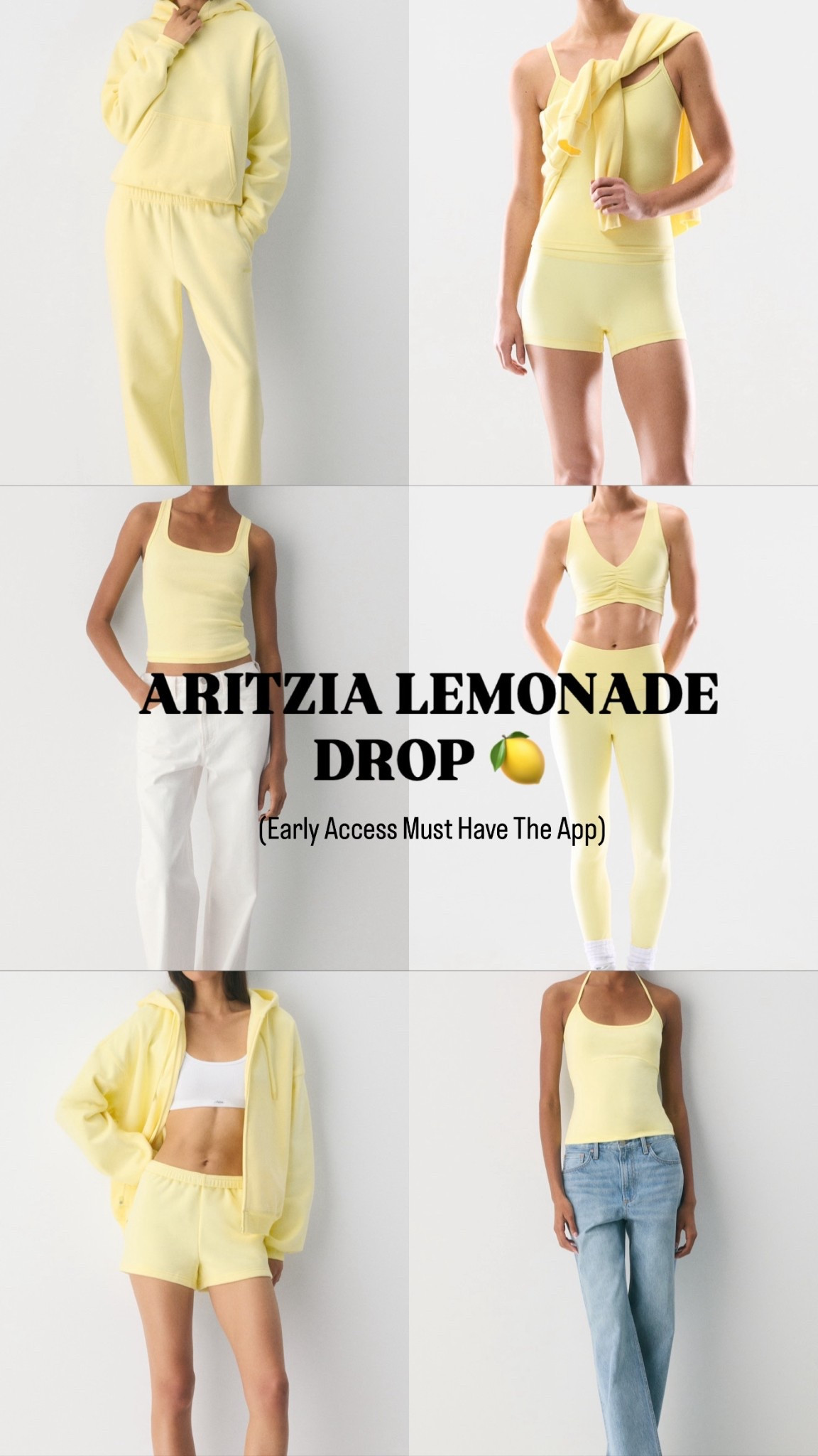 @Aritzia lemonade drop 🍋 this yellow is so gorgeous!!!! 