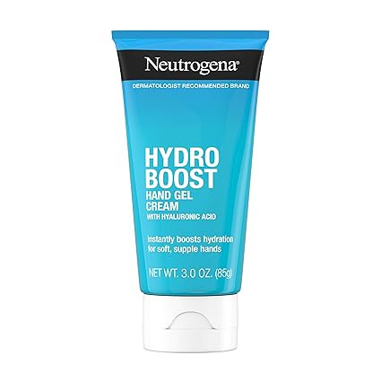 Neutrogena Hydro Boost Hydrating Hand Gel Cream with Hyaluronic Acid for Instantly Quenched, Soft... | Amazon (US)