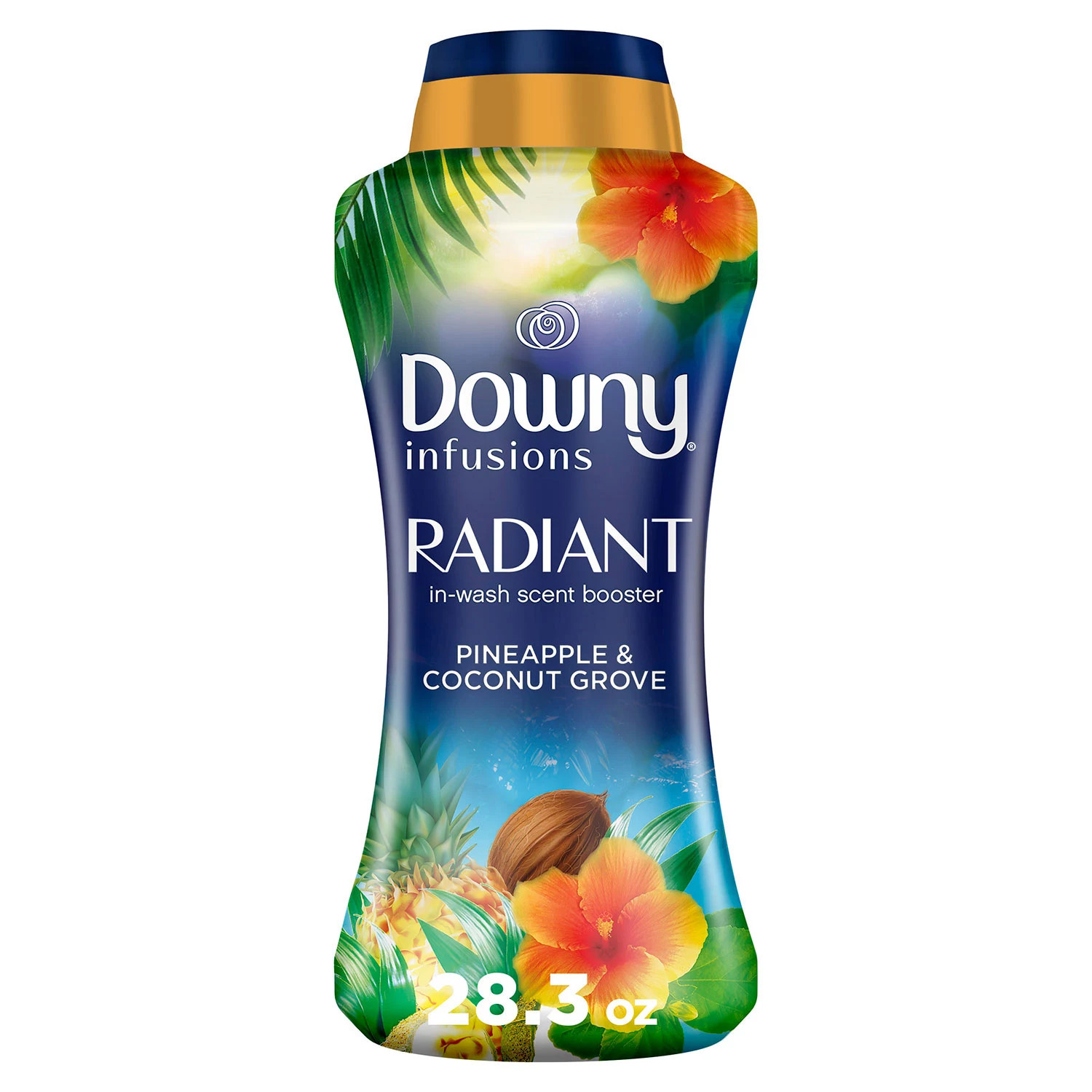 Downy Infusions Radiant Scent Booster Beads, Pineapple & Coconut Grove, 28.3 oz | Sam's Club