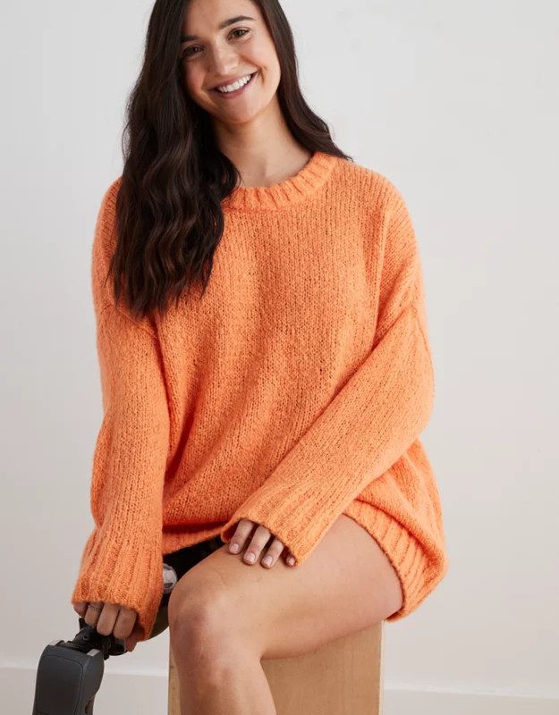 Aerie Big Sky Oversized Sweater | American Eagle Outfitters (US & CA)
