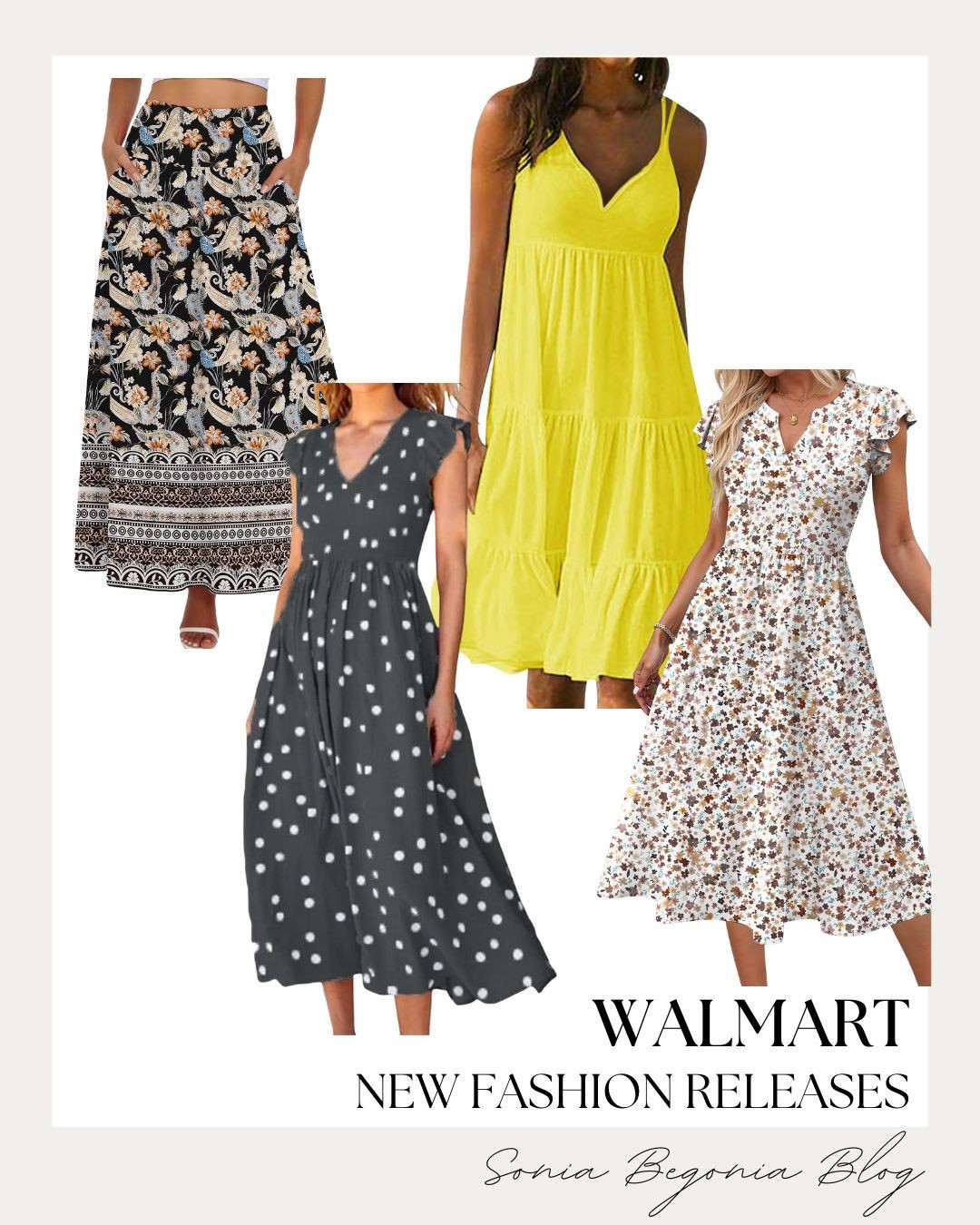 I found the most beautiful new dress releases at Walmart!
From vibrant yellow tiers to classic polka dots and floral prints, these breezy styles are absolute essentials for the warmer days ahead. ☀️

I love the effortless silhouettes and comfortable fabrics of these affordable finds. They are so easy to dress up or down, making them my go-to choices for any spring or summer outing! 🌸

#walmartfashion #walmartfinds #springdresses #summerstyle #affordablefashion #ltkunder50 #walmartstyle #dressinspo #casualstyle #springoutfit

#LTKSeasonal #LTKootd