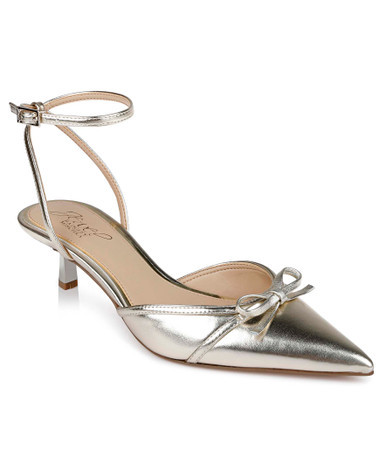 Talasia Pointed Toe Kitten Heels | Badgley Mischka