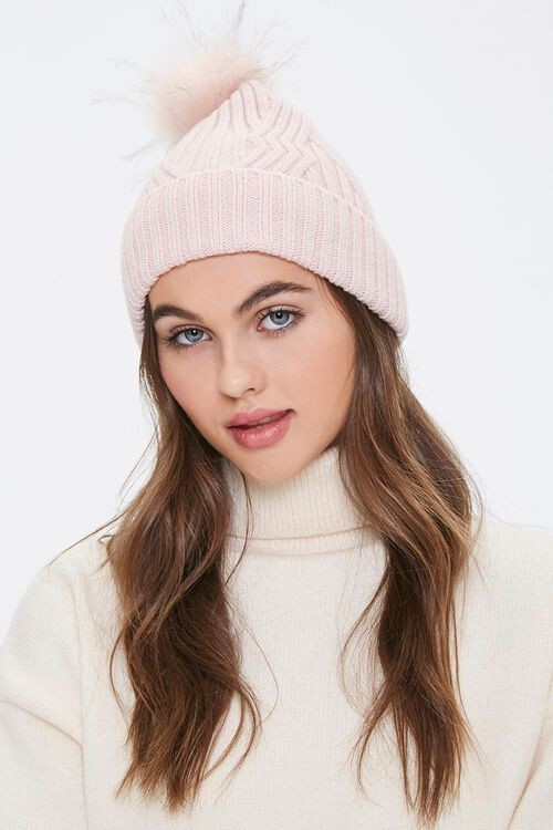 Ribbed Pom Pom Beanie | Forever 21 (US)