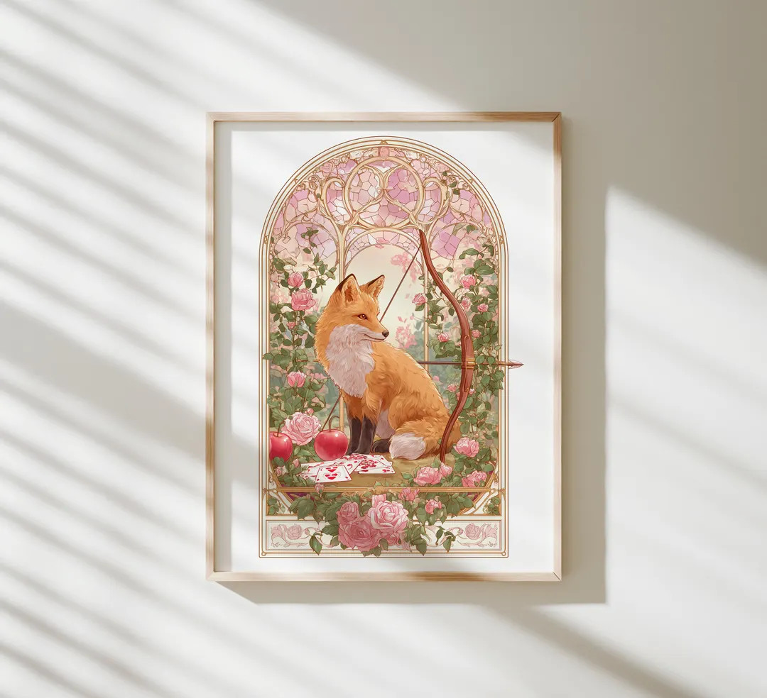 Once Upon A Broken Heart Art Print | OUABH | the Archer and the Fox | Stephanie Garber | Fantasy ... | Etsy (US)