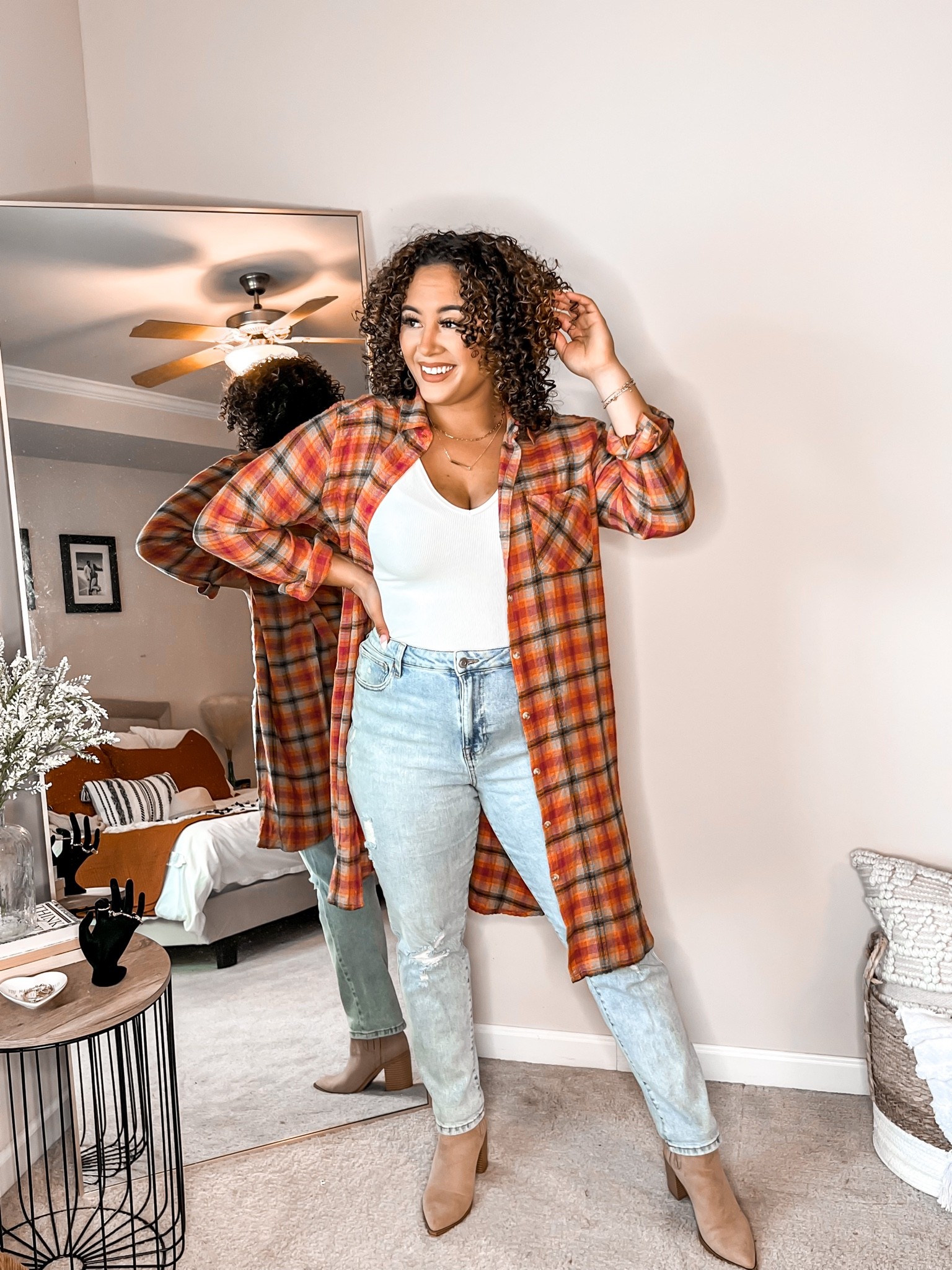 Wearing a size large bodysuit and short dress and size 13 in jeans. 

Walmart fashion, Walmart jeans, Walmart bodysuit, Walmart top, Walmart fall fashion, Walmart fall 
#LTKFallFashion Alert #competition #LTKSale

#LTKfit #LTKSeasonal #LTKSale