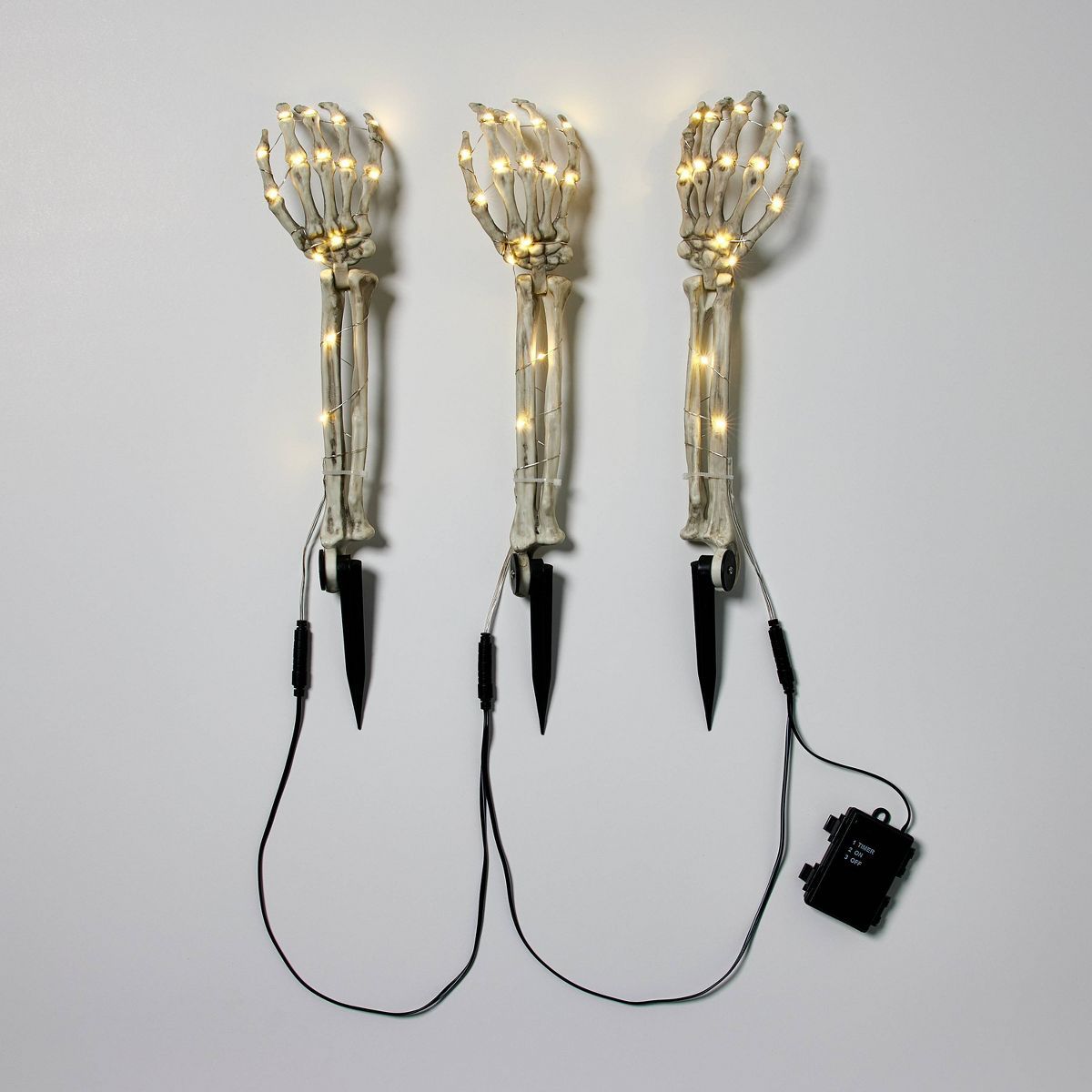3ct LED Skeleton Arms Halloween Novelty Path Lights - Hyde & EEK! Boutique™ | Target