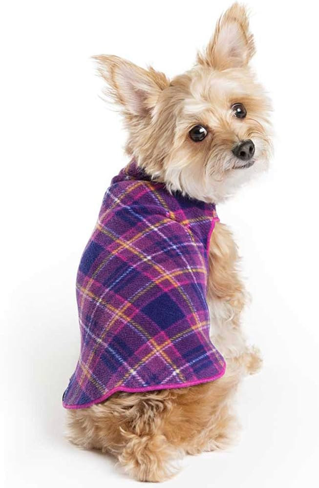 Stretch Fleece Dog Coat, Stretchy Pet Sweater, Machine Washable Pullover for Winter and Fall, Mul... | Amazon (US)