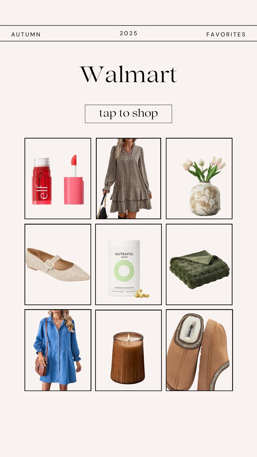 FALL FAVORITES

#LTKSeasonal #LTKShoeCrush #LTKHome