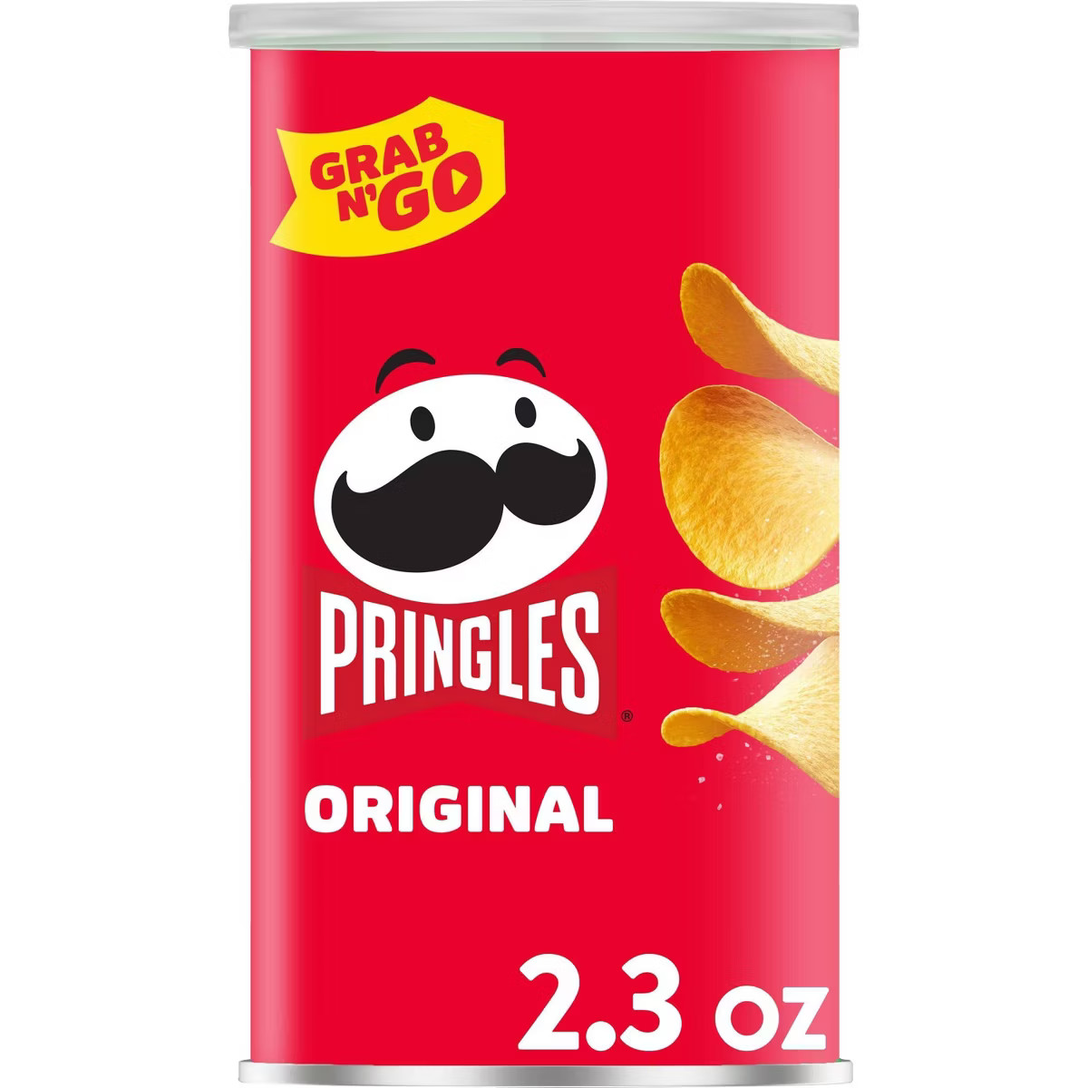 Pringles Grab & Go Large Original Potato Crisps Chips - 2.3oz | Target