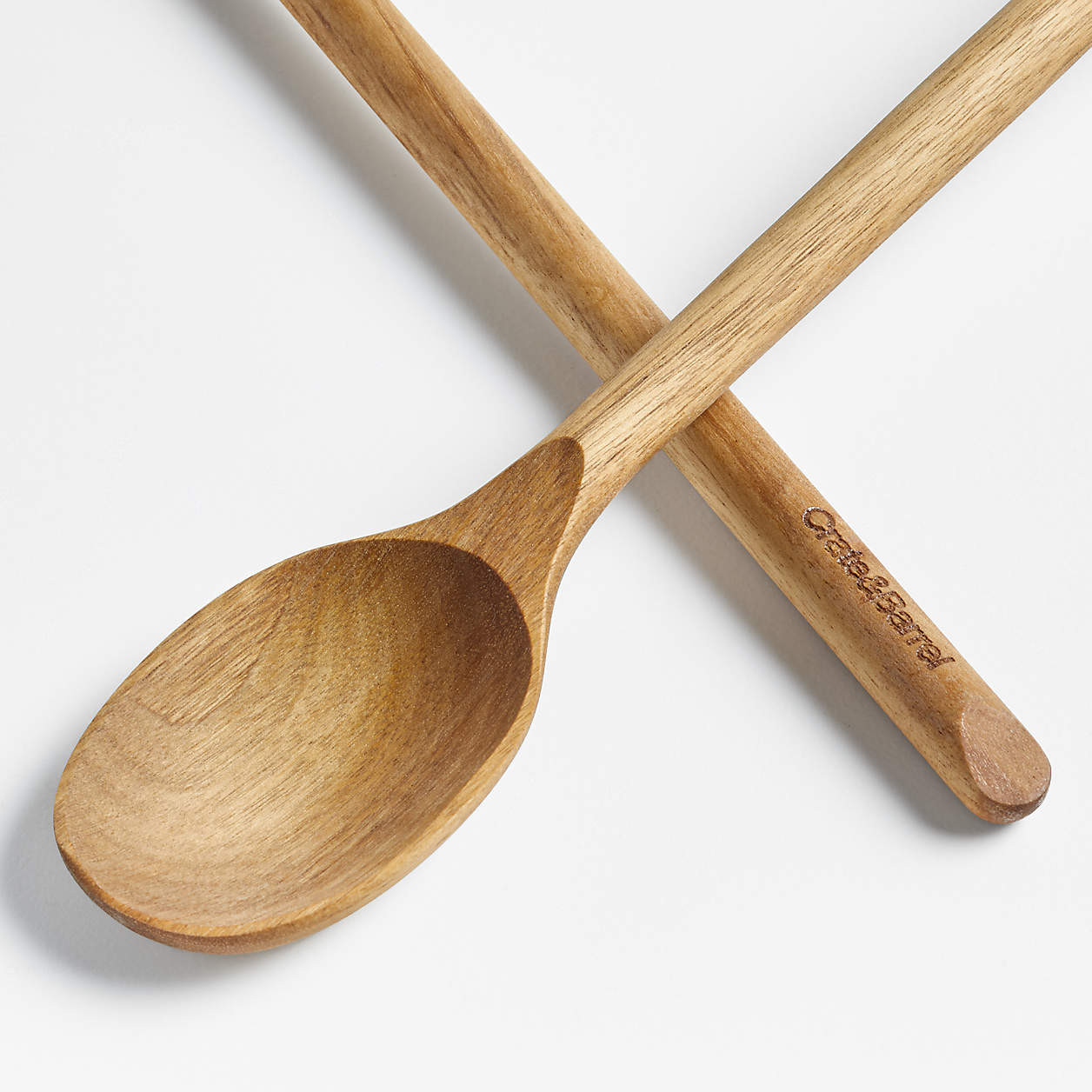 Crate & Barrel Acacia Utensils, Set of 5 + Reviews | Crate & Barrel | Crate & Barrel