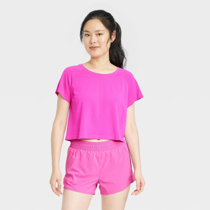 Women's Core Boxy Athletic T-Shirt - All in Motion™ | Target