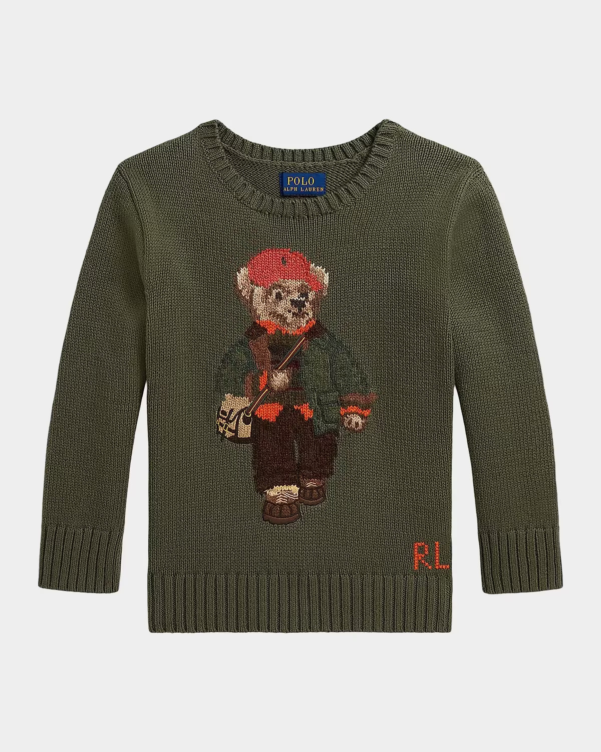 Boy & apos;s Polo Bear Sweater | Neiman Marcus