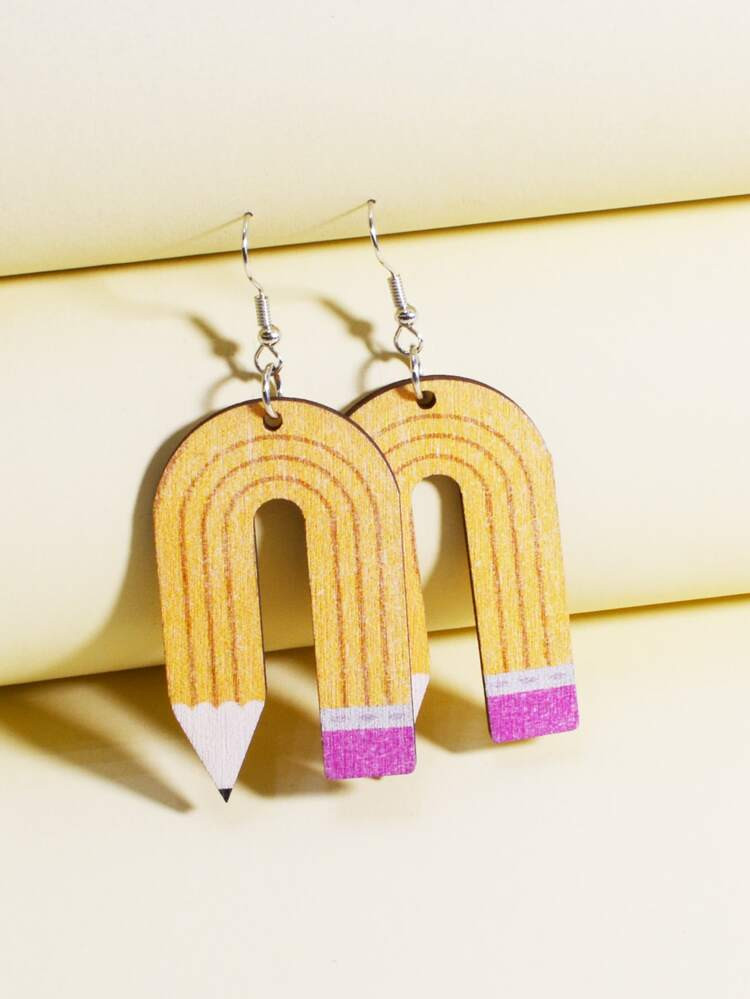 Pencil Drop Earrings | SHEIN