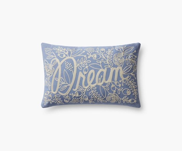 Dream Embroidered Pillow | Rifle Paper Co.