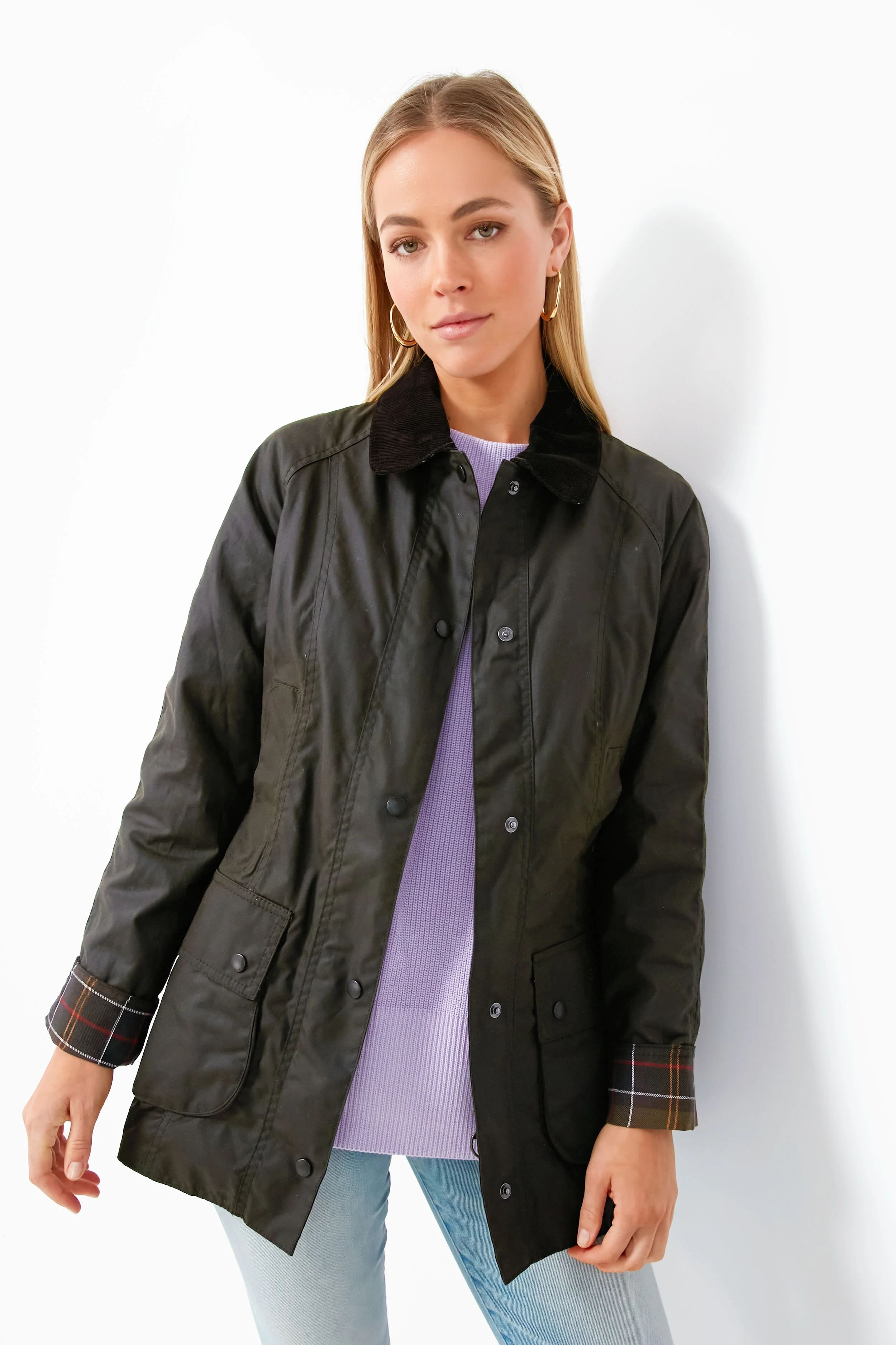 Classic Olive Beadnell Wax Jacket | Tuckernuck (US)