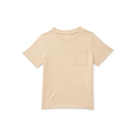 Wonder Nation Toddler Boys' Pocket Tee with Short Sleeves, Size 18M-5T | Walmart (US)