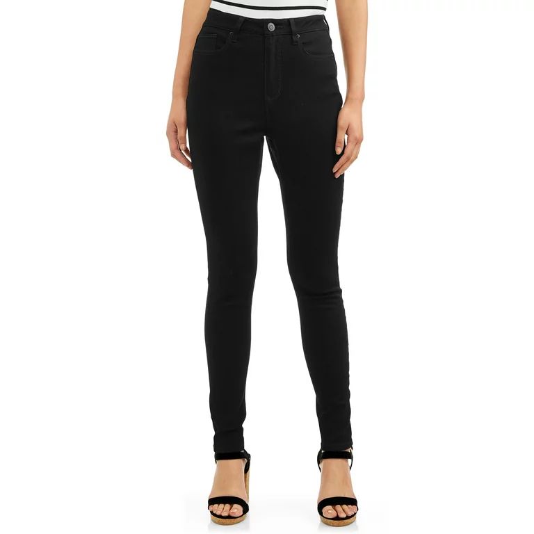 No Boundaries Juniors' High Rise Skinny Jeans | Walmart (US)