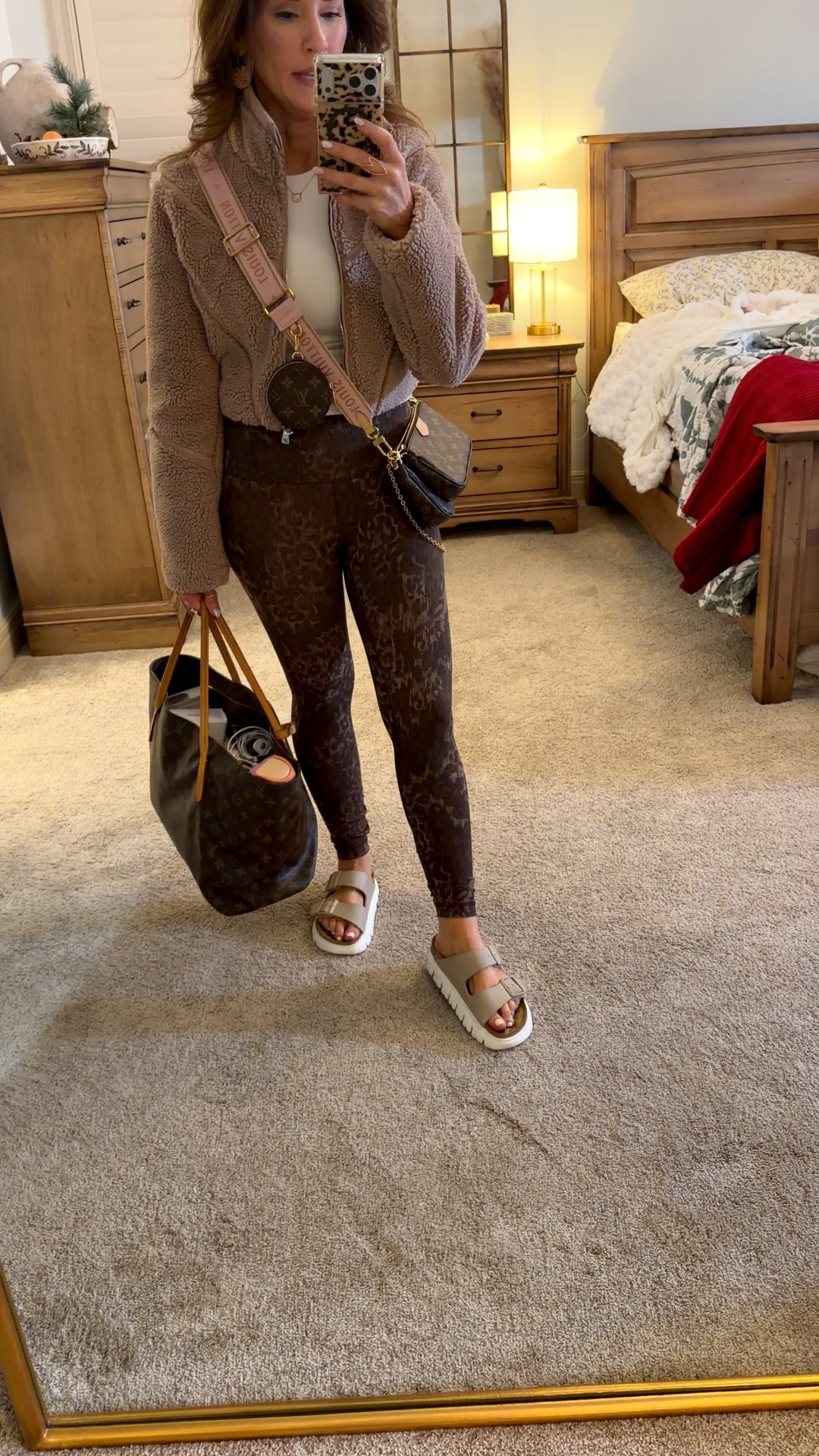 Birkenstocks in the winter ummm hahaha why not. My airport travel 🧳 look for the day. 

Holiday Travel 🧳 off to warmer weather 🌴 

#LTKOver40 #LTKTravel #LTKdayinmylife