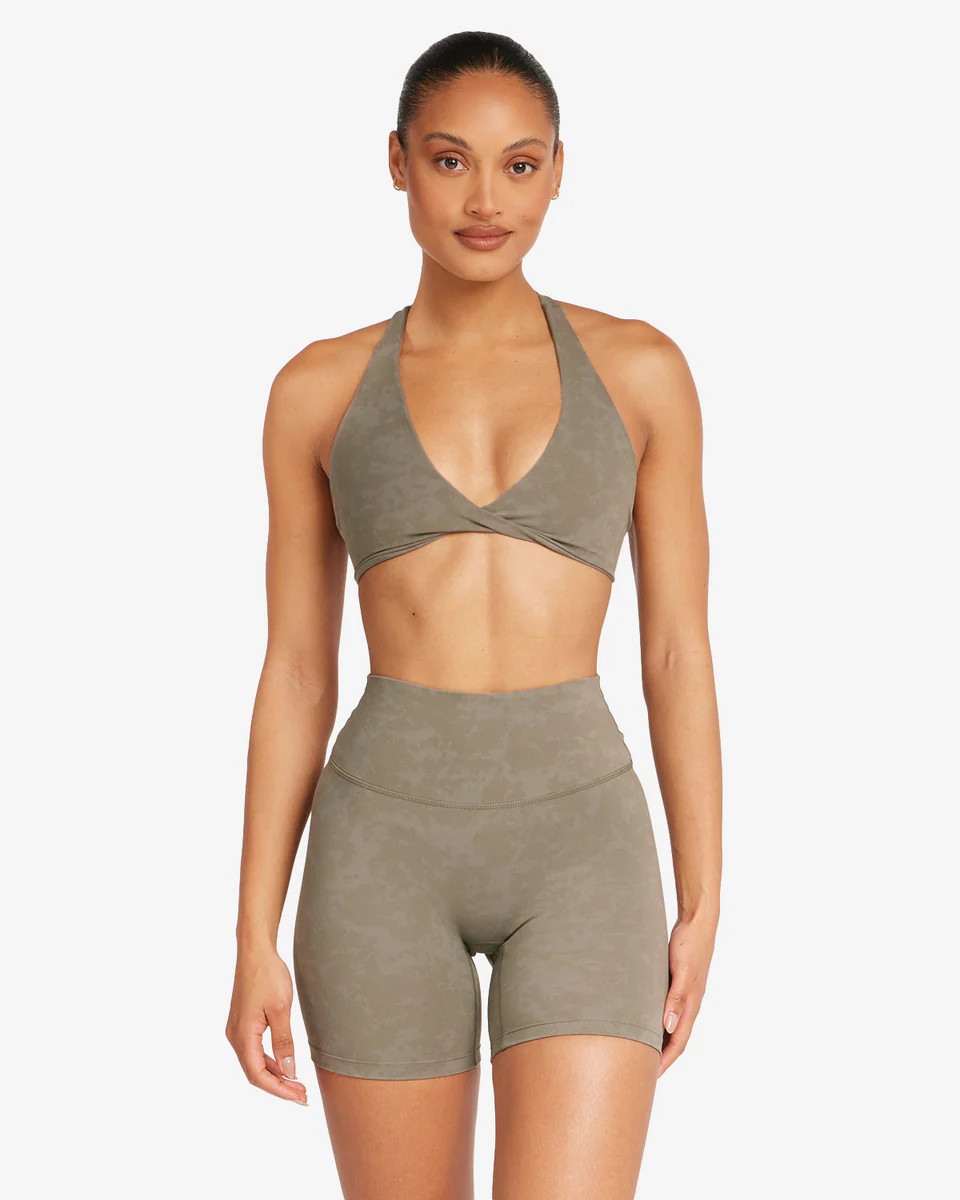 Fade Sierra Crop | Olive | Crop Shop Boutique US