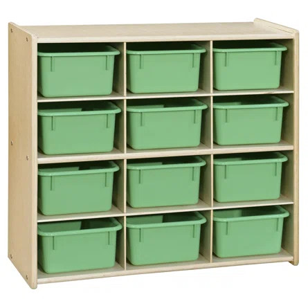 Wood Designs Contender Baltic 12 Compartment Cubby | Wayfair Professional