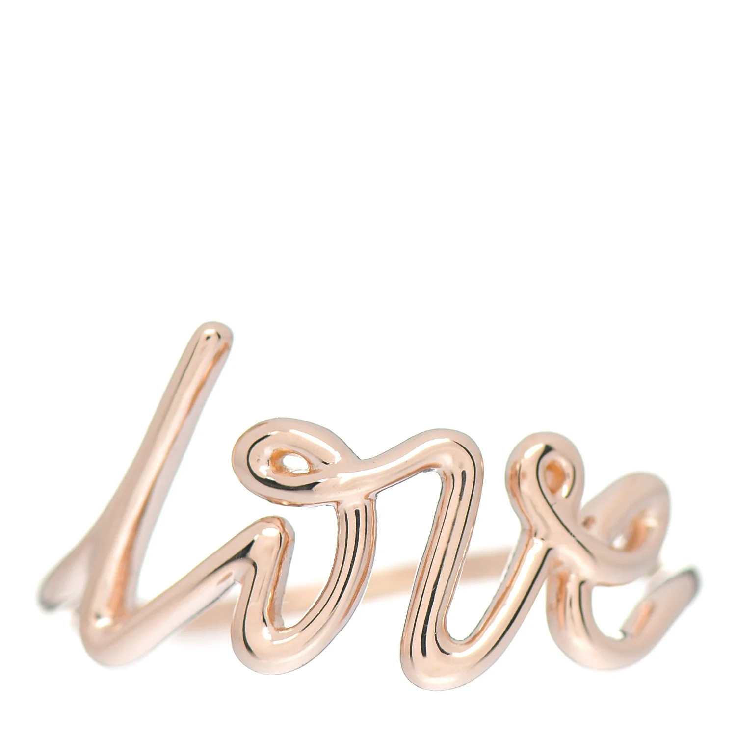 TIFFANY 18K Rose Gold Paloma's Graffiti Love Ring 56 7.5 | FASHIONPHILE | FASHIONPHILE (US)