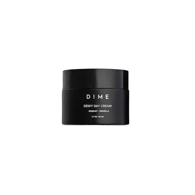 DIME Beauty Dewy Day Cream, Morning Face Moisturizer with Rosehip Oil and Snow Mushroom, 1.7 oz /... | Amazon (US)