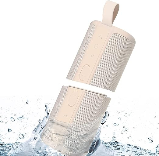 Kove Commuter 2 Portable Speaker - Sand Bluetooth Speakers, Wireless with HD Louder Volume, Deep ... | Amazon (US)