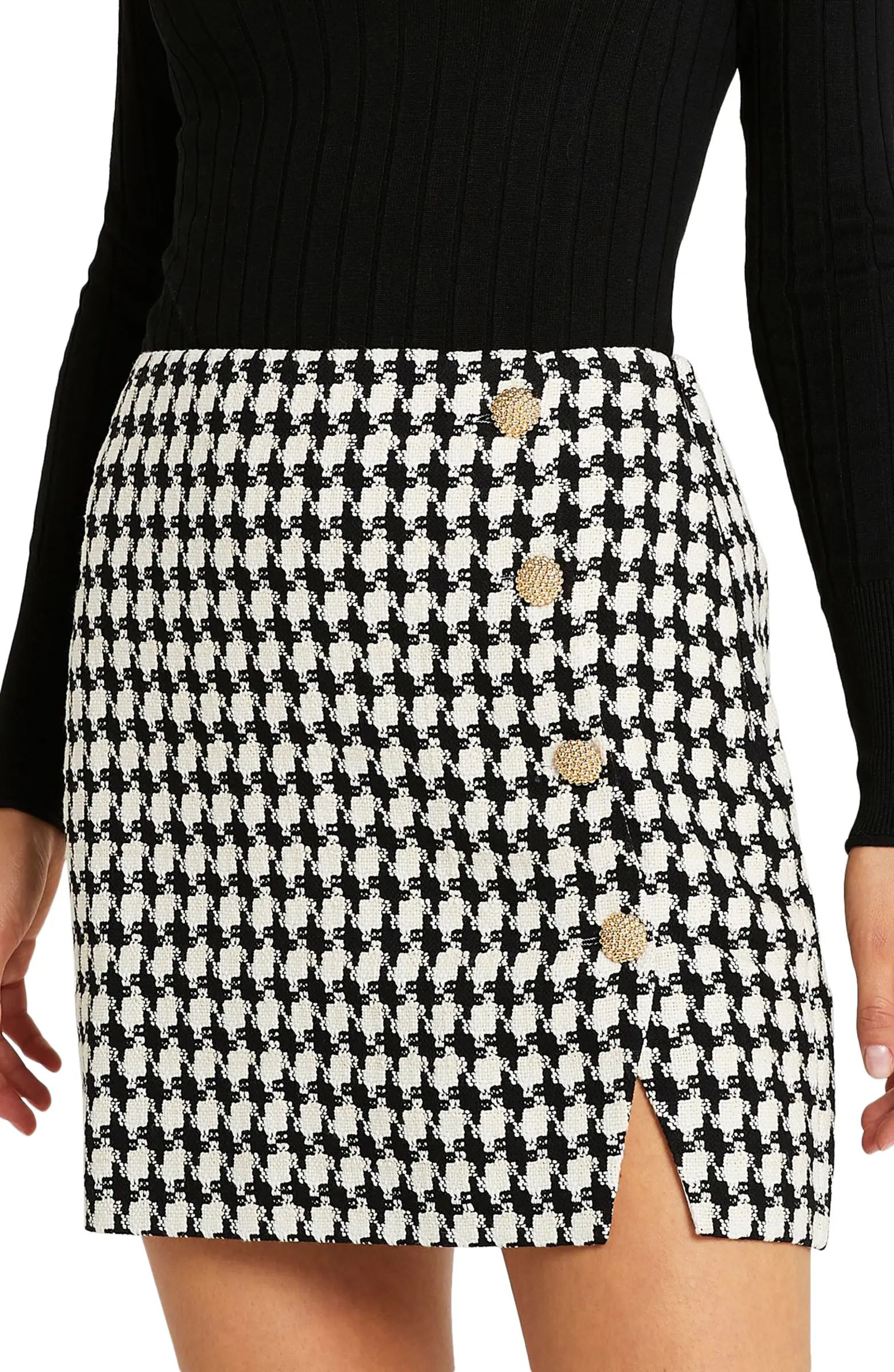 Houndstooth Check Skirt | Nordstrom