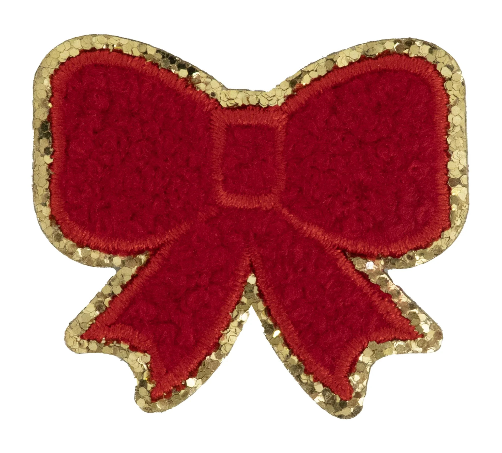 Hello Hobby Red Chenille Bow Patch | Walmart (US)