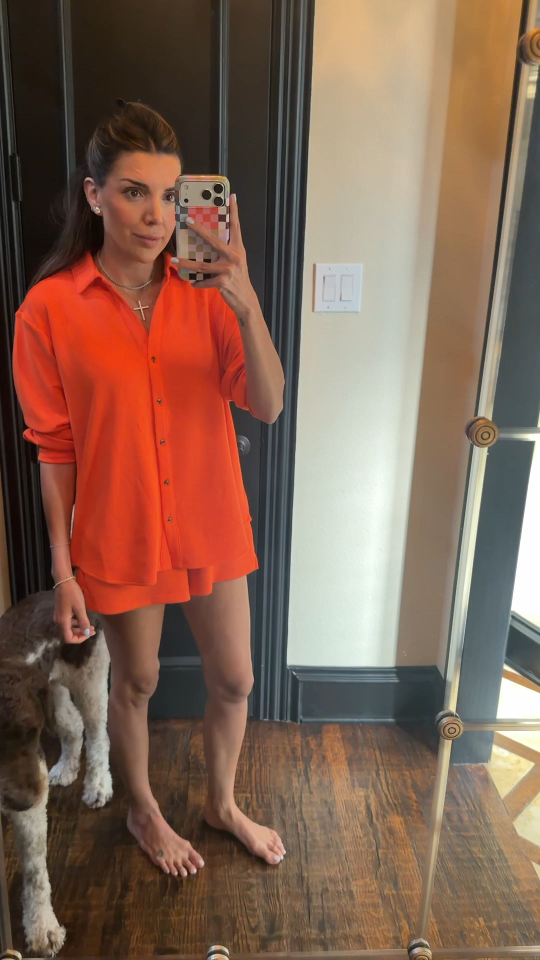 no I’m OBSESSED! Our fav AirEssentials material now in fun summer sets!! 

button down: medium
shorts: small 

as always, you can use my @Spanx code on first orders for 15% off plus free shipping!

#LTKootd #LTKdayinmylife