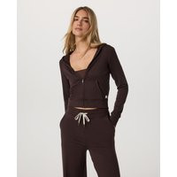 Vuori Halo Mini Full Zip Hoodie | Java Heather | XXL | Vuori Clothing (US & Canada)