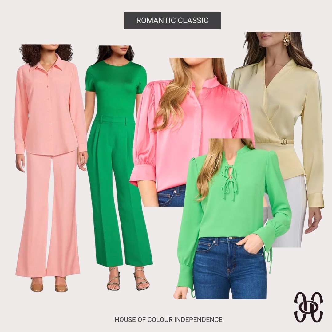 Romantic Classic clothing personalities need sophistication, understated glamour, and elegance. #hocromanticclassic #hocspring 

#LTKFindsUnder50 #LTKSaleAlert #LTKWorkwear