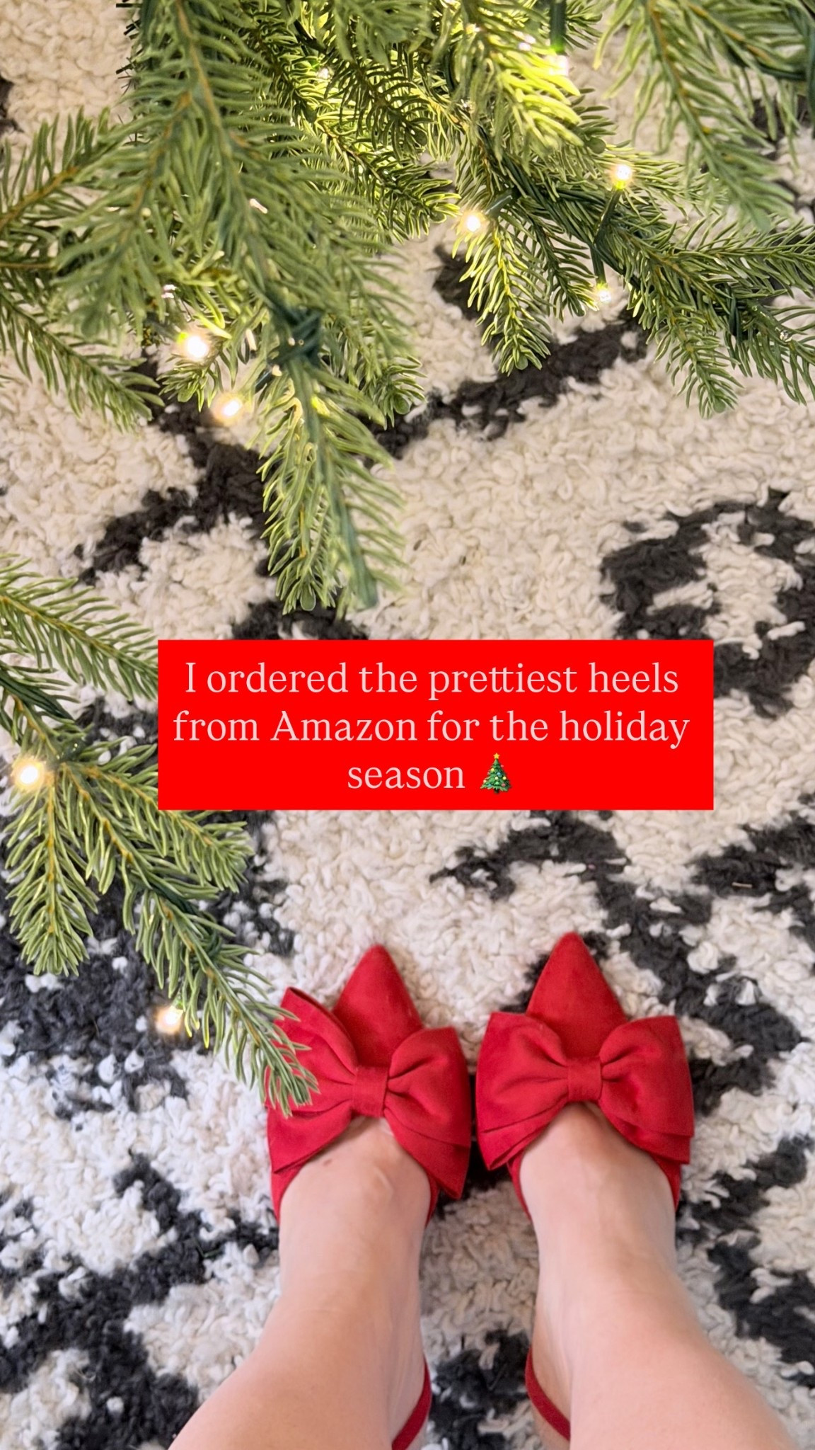 I cannot wait to wear these fun red bow heels all season long ! 

From Amazon. Comfortable + affordable and FUN!

Holiday heels 
Christmas heels 
Amazon fashion 
Amazon Christmas finds 


#LTKHoliday #LTKSeasonal #LTKShoeCrush